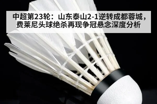 中超第23轮：山东泰山2-1逆转成都蓉城，费莱尼头球绝杀再现争冠悬念深度分析